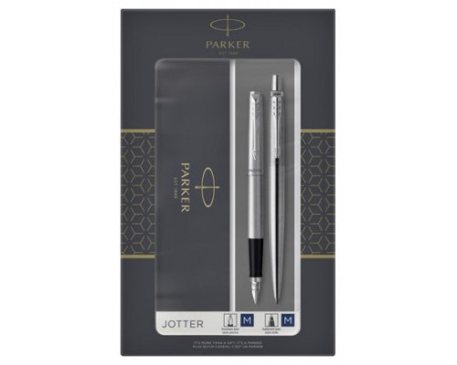 SET JOTTER. DUO PLUMA + BOLÍGRAFO ACERO CT PARKER 2093258 (Espera 4 dias)