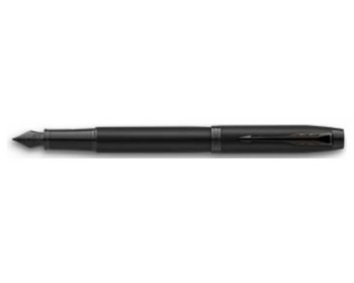 PLUMA IM CUERPO NEGRO MATE/ADORNOS NEGROS MEDIUM PARKER 2127742 (Espera 4 dias)