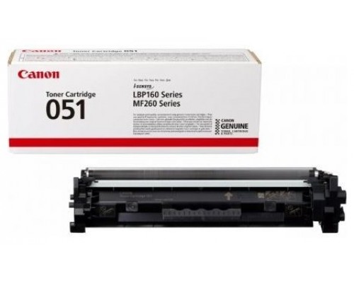 CANON Toner 051 negro  i-SENSYS LBP162 1.700p