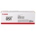 CANON Toner 051 negro  i-SENSYS LBP162 1.700p