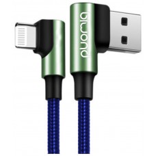 Cable Acodado USB 2.0 a Lightning Azul / Verde Biwond (Espera 2 dias)