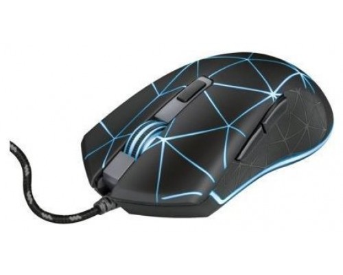 MOUSE TRUST GAMING RGB GXT 133 LOCX ILUMINACION LED