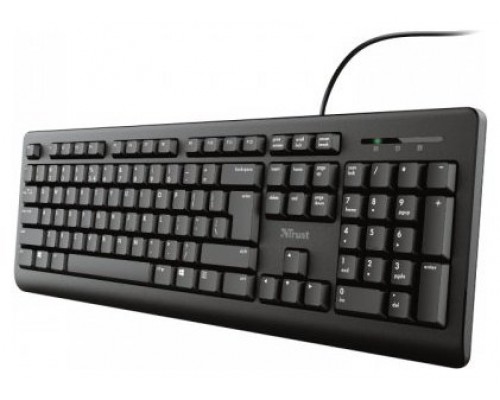 Trust Primo teclado USB QWERTY Español Negro (Espera 4 dias)