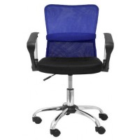 PIQUERAS Y CRESPO Silla infantil Cardenete respaldo malla azul asiento negro ¡Ultimas unidades!!