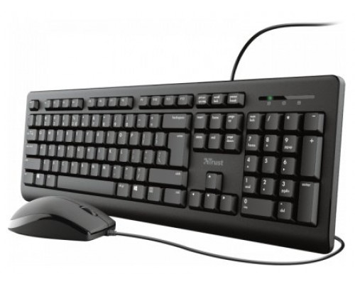 KIT TECLADO + RATON TKM-250 TRUST (Espera 4 dias)