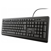 TECLADO TRUST USB TK-150 SILENCIOSO NEGRO 23982