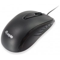 MOUSE EQUIP COMPACT LIFE OPTICO NEGRO USB 1000DPI