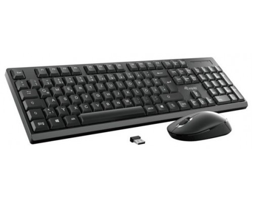 TECLADO Y MOUSE EQUIP LIFE WIRELESS COMBO 2.4GHZ COLOR