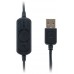 HEADSET USB EQUIP LIFE MICROFONO FLEXIBLE CONTROL