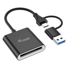 CARD READER EXTERNO EQUIP USB 3.2 DOBLE CONEXION USB-A-1603 CARD READER EXTERNO EQUIP USB 3.2 DOBLE CONEXION USB-A