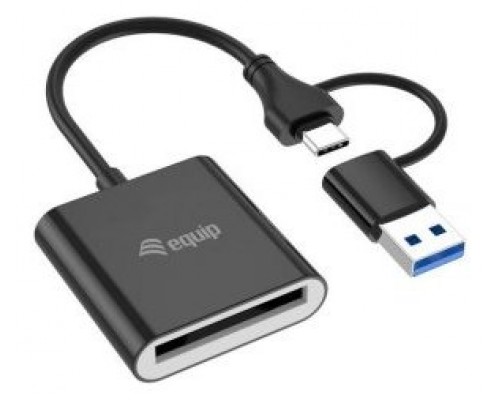 CARD READER EXTERNO EQUIP USB 3.2 DOBLE CONEXION USB-A-1603 CARD READER EXTERNO EQUIP USB 3.2 DOBLE CONEXION USB-A