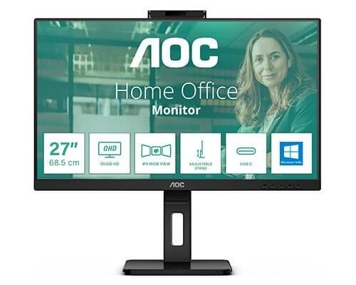 Monitor Profesional AOC 24P3QW 23.8"/ Full HD/
