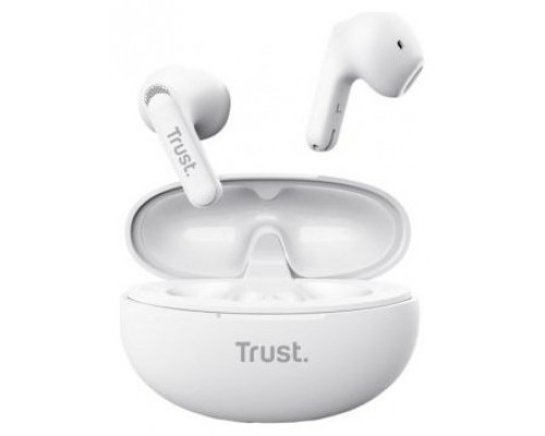 AURICULAR INTRAAURALES WIRELESS YAVI ENC BLANCO TRUST (Espera 4 dias)