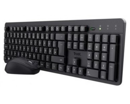 TECLADO Y MOUSE TRUST WIRELESS TKM-360 SILENCIOSO