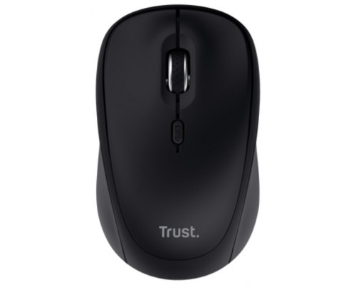 MOUSE TRUST WIRELESS Y BLUETOOTH YVI+ NEGRO 1600DPI