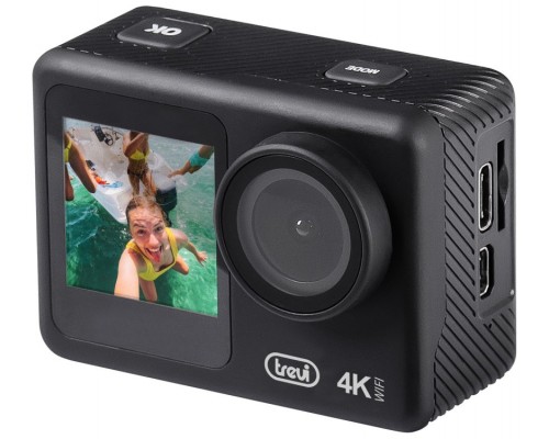 CAMARA DEPORTIVA 4K TREVI GO 2550 4K WI-FI INCLUIDA CARCASA SUBACUATICA 30M