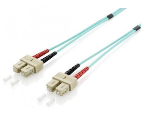 CABLE FIBRA OPTICA OM3 DUPLEX LIBRE  HALOGENOS SC/SC