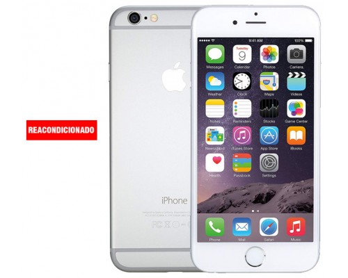 APPLE iPHONE 6 16 GB SILVER REACONDICIONADO GRADO A (Espera 4 dias)