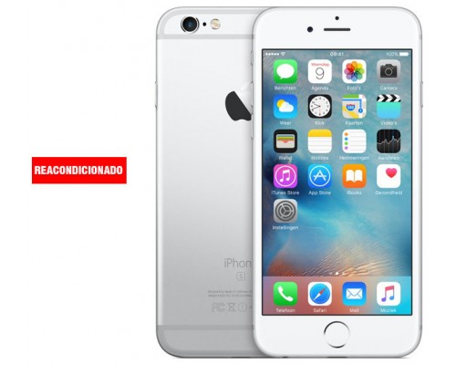 APPLE iPHONE 6S 16 GB SILVER REACONDICIONADO GRADO B (Espera 4 dias)