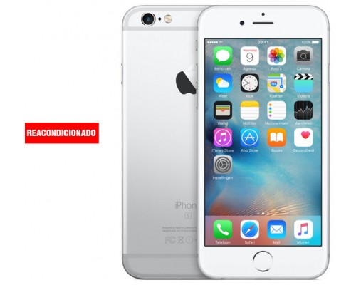 APPLE iPHONE 6S 128 GB SILVER REACONDICIONADO GRADO A (Espera 4 dias)