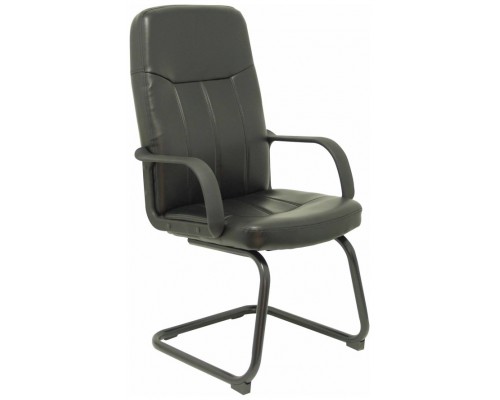 PIQUERAS Y CRESPO FOROL Sillon Villa confidente patin similpiel negro