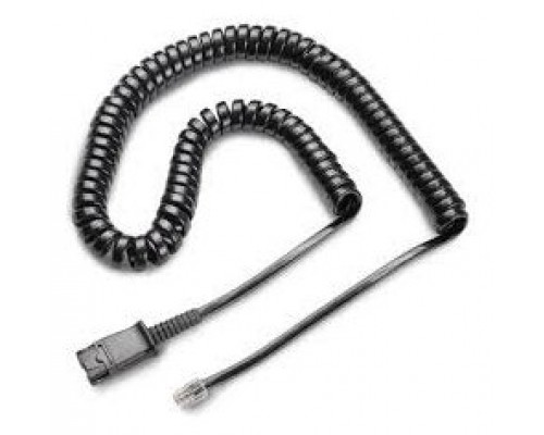 Plantronics 26716-01 COIL CORD TO QD MODULAR PLUG