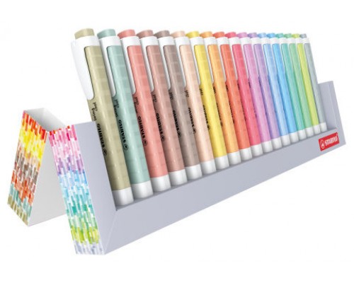 SET ESCRITORIO CARTON SWING COOL NATURE COLORS 18 UNIDADES SURTIDAS TRAZO 1/4MM. STABILO 275/18-02-5 (Espera 4 dias)