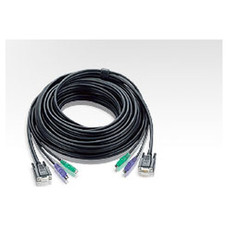 Aten KVM 5m cable cable para video, teclado y ratón (kvm) Negro 10 m (Espera 4 dias)-10517 Aten KVM 5m cable cable para video, teclado y ratón (kvm) Negro 10 m (Espera 4 dias)