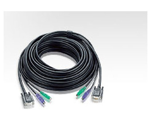 Aten KVM 5m cable cable para video, teclado y ratón (kvm) Negro 10 m (Espera 4 dias)-10517 Aten KVM 5m cable cable para video, teclado y ratón (kvm) Negro 10 m (Espera 4 dias)