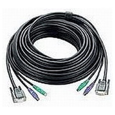 Aten 67ft PS/2 cable para video, teclado y ratón (kvm) Negro 20 m (Espera 4 dias)-10553 Aten 67ft PS/2 cable para video, teclado y ratón (kvm) Negro 20 m (Espera 4 dias)
