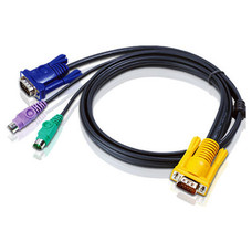 Aten 2L-5210P cable para video, teclado y ratón (kvm) Negro 10 m (Espera 4 dias)-10524 Aten 2L-5210P cable para video, teclado y ratón (kvm) Negro 10 m (Espera 4 dias)