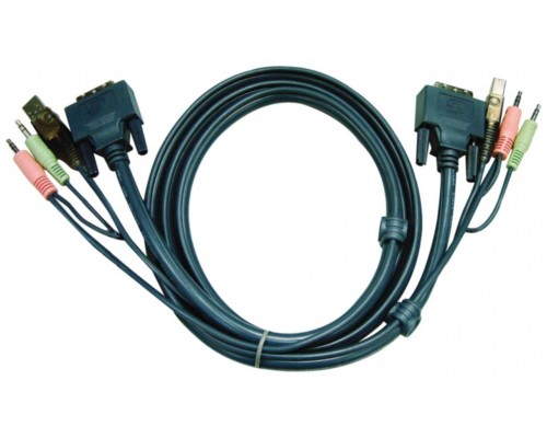 ATEN CABLE KVM DVI-D USB DUAL LINK DE 1,8 M (2L-7D02UD) (Espera 4 dias)-10514 ATEN CABLE KVM DVI-D USB DUAL LINK DE 1,8 M (2L-7D02UD) (Espera 4 dias)