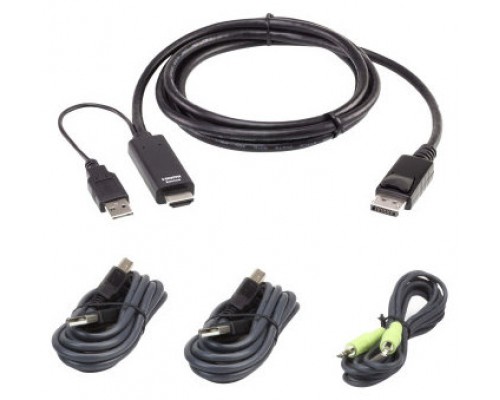 ATEN Kit de cable para conexión KVM seguro universal de 1,8 m (Espera 4 dias)