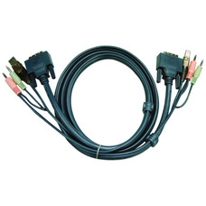 ATEN Cable KVM DVI-D dual link USB de 5 m (Espera 4 dias)-10540 ATEN Cable KVM DVI-D dual link USB de 5 m (Espera 4 dias)