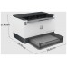 HP Impresora laser monocromo LaserJet Tank 2504dw