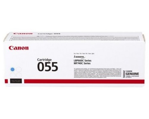 CANON Toner 055 C LBP660 cyan 2.100p