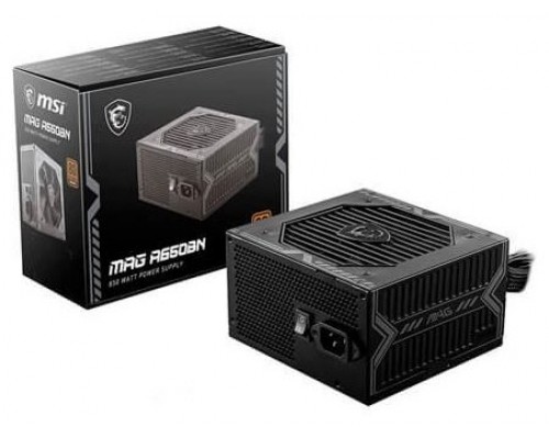 FUENTE ALIMENTACION MSI MAG A650BN 650W 80 PLUS BRONZE