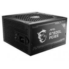 MSI MAG A750GL PCIE5 unidad de fuente de alimentación 750 W 20+4 pin ATX ATX Negro (Espera 4 dias)