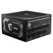 FUENTE ALIMENTACION MSI MAG A1250GL PCIE5,PSU,1250W,80 PLUS GOLD,MODULAR,135MM,ACTIVE PFC,PCI-E 5.1 (16 pin)x1,PCI-E (6+2 pin)x4,SATA (15 pin)x12 (Espera 4 dias)