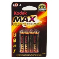 PILAS AAA KODAK SUPER ALCALINA MAX LR03 1150 mAh PACK