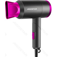 SECADOR DE PELO PLEGABLE DE VIAJE 1800W NEGRO AIGOSTAR (Espera 4 dias)-2181 SECADOR DE PELO PLEGABLE DE VIAJE 1800W NEGRO AIGOSTAR (Espera 4 dias)