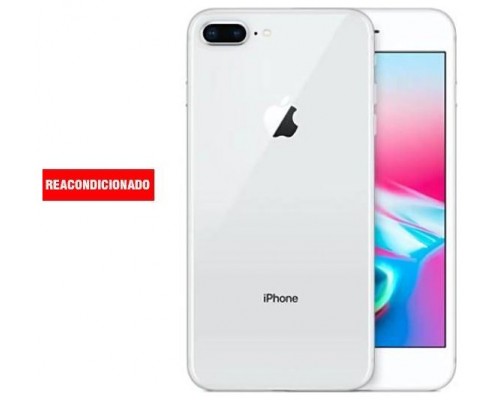 APPLE iPHONE 8 PLUS 64 GB SILVER REACONDICIONADO GRADO B (Espera 4 dias)