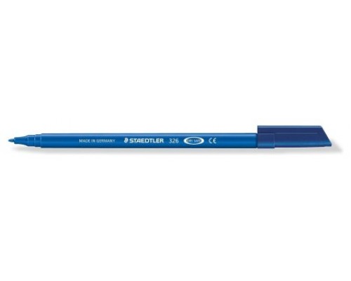 ROTULADOR NORIS PUNTA DE FIBRA 326 COLOR AZUL STAEDTLER 326-3 (MIN10) (Espera 4 dias)