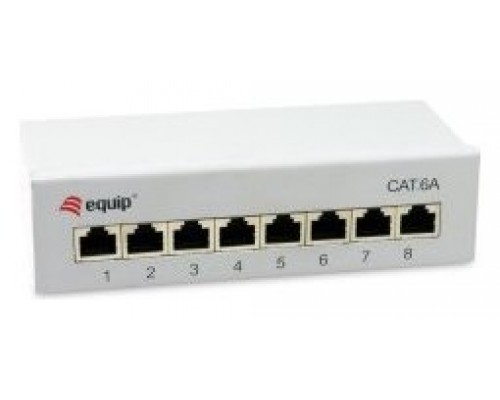 PATCH PANEL DE SOBREMESA EQUIP CAT.6A APANTALLADO 8