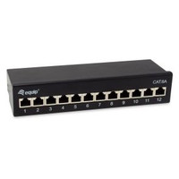 PATCH PANEL DE SOBREMESA EQUIP CAT.6A APANTALLADO 12-1606 PATCH PANEL DE SOBREMESA EQUIP CAT.6A APANTALLADO 12