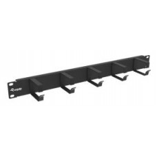 PANEL ORGANIZADOR DE CABLES COLOR NEGRO 1U-1601 PANEL ORGANIZADOR DE CABLES COLOR NEGRO 1U