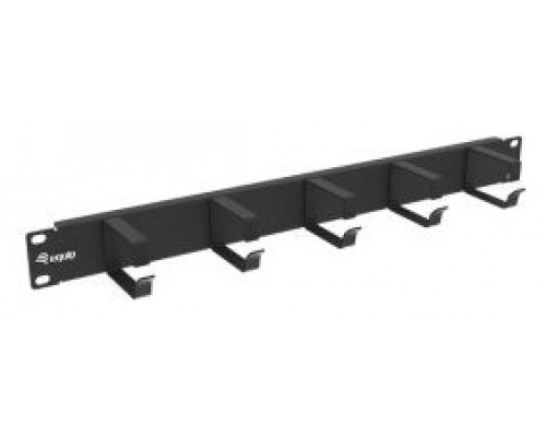 PANEL ORGANIZADOR DE CABLES COLOR NEGRO 1U-1601 PANEL ORGANIZADOR DE CABLES COLOR NEGRO 1U
