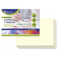 PACK 5 CARTULINAS DIBUJO ACUARELAS Y TEMPERAS A3 BISMARK 328823 (Espera 4 dias)