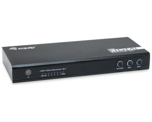 SWITCH HDMI 2.0 4K 5x1 ALIMENTACION POR USB EQUIP