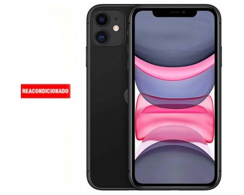 APPLE iPHONE 11 64GB BLACK REACONDICIONADO GRADO B (Espera 4 dias)